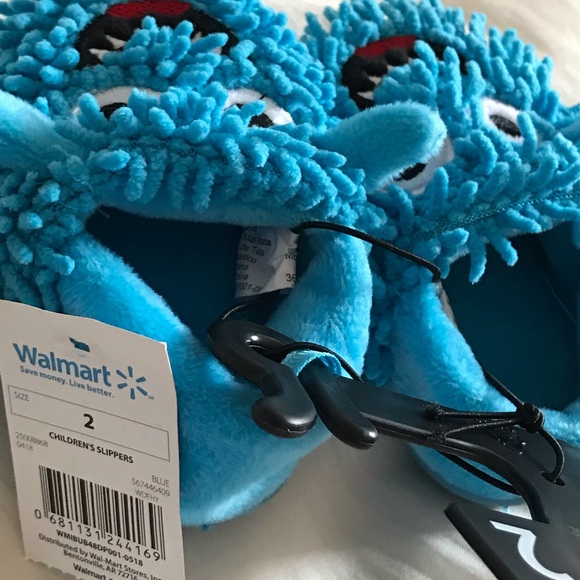 Monster slippers - size 2 - Picture 2 of 4